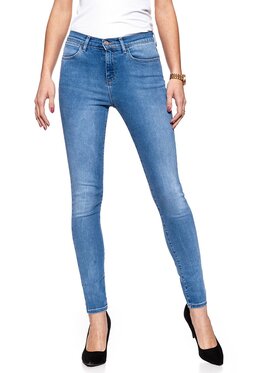 Wrangler Wrangler Jeans HIGH RISE SKINNY Blu Skinny Fit