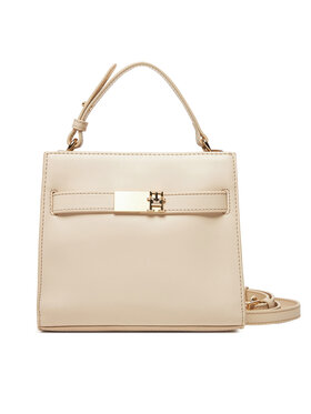 Tommy Hilfiger Tommy Hilfiger Torebka Heritage Mini Satchel AW0AW17405 Écru