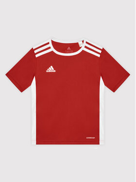 adidas adidas Koszulka techniczna Entrada CF1050 Czerwony Regular Fit