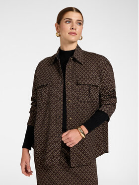 Elena Mirò Elena Mirò Camicia 5010Z100045N001 Nero Regular Fit