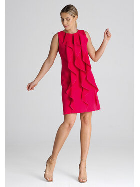 FIGL FIGL Vestito da giorno M1002 Viola Regular Fit