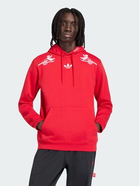 adidas adidas Bluza techniczna 162137 Czerwony Regular Fit