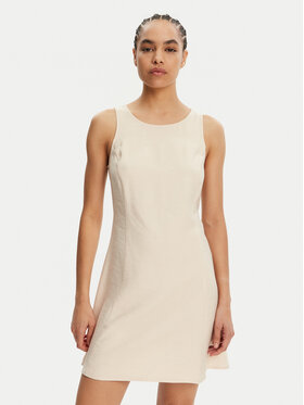 Calvin Klein Jeans Calvin Klein Jeans Ежедневна рокля J20J225268 Бежов Regular Fit