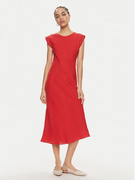 Marella Marella Φόρεμα καλοκαιρινό Hidalgo 2413221192 Κόκκινο Regular Fit