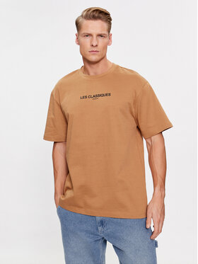 Only & Sons Only & Sons T-Shirt 22027063 Brązowy Regular Fit