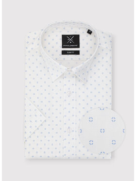 Pako Lorente Pako Lorente Koszula P25SF-1K-015 Biały Slim Fit