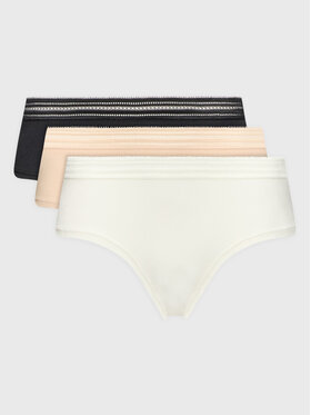 Dorina Dorina Set di 3 culotte classiche Giana D001686CO009 Multicolore