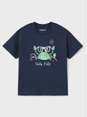 Mayoral Mayoral Tricou 1026 Bleumarin Regular Fit