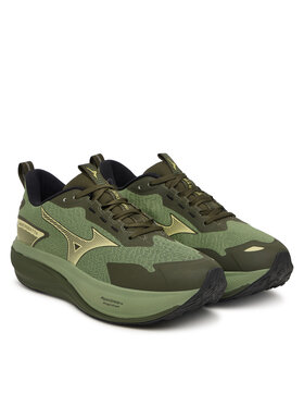 Mizuno Mizuno Παπούτσια για Τρέξιμο Wave Rider Tt 4 J1GM2632 Χακί