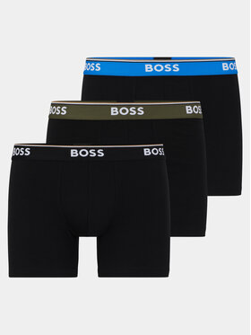 Boss Boss Súprava 3 kusov boxeriek Boxerbr 3p Power 50495425 Čierna