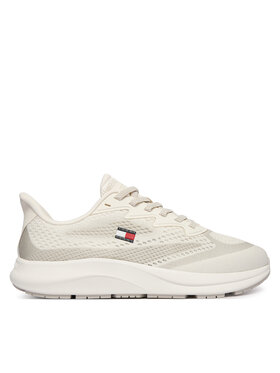 Tommy Jeans Tommy Jeans Sportcipők Runner Knitted EM0EM01713 Ekru