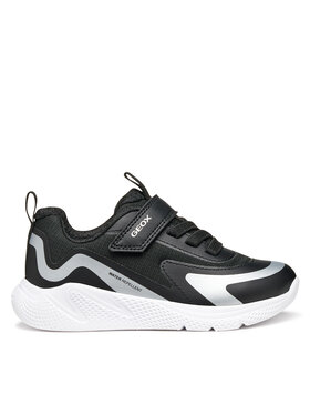 Geox Geox Sneakersy J Sprintye Wr J56NXA 0FU54 C9999 S Čierna