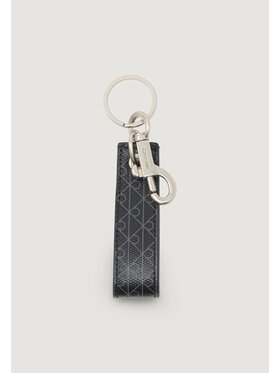 Calvin Klein Calvin Klein Portachiavi EMBLEM AOP COATED KEY FOB Nero