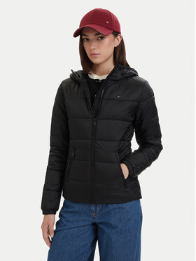 Tommy Jeans Tommy Jeans Преходно яке DW0DW20959 Черен Slim Fit