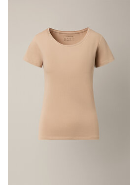 Lancerto Lancerto T-Shirt Arlena TS073226000017 Beżowy Regular Fit