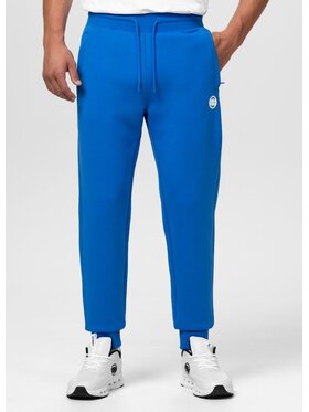 PITBULL PITBULL Spodnie dresowe CHARGER SMALL LOGO Niebieski Regular Fit
