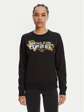 Versace Jeans Couture Versace Jeans Couture Sweatshirt 78HAIC06 Schwarz Regular Fit