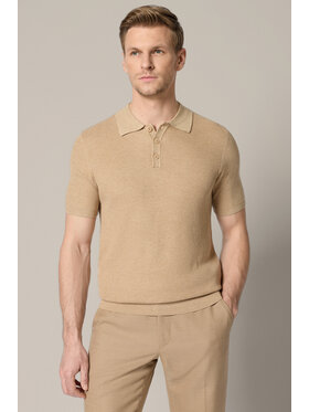 Lancerto Lancerto Polo Jacopo PO073126000008 Brązowy Regular Fit