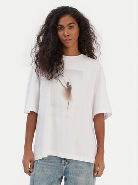 BOSS BOSS T-krekls Eboys 50556978 Balts Regular Fit