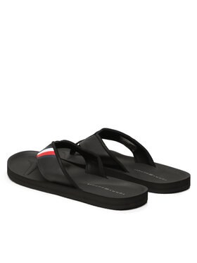 Tommy Hilfiger Japanke Comfortable Padded Beach Sandal FM0FM04473 Crna