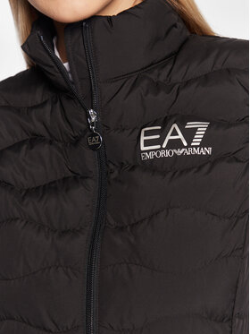 EA7 Emporio Armani Prsluk 8NTQ08 TNF8Z 1200 Crna Regular Fit