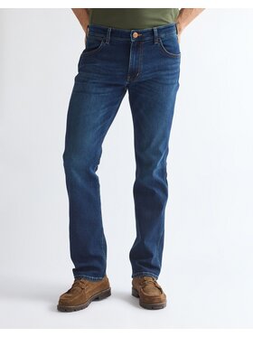 Wrangler Wrangler Jeansy GREENSBORO Niebieski Straight Leg
