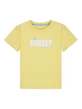 Roxy Roxy T-Shirt Orchid Art ERGZT04142 Gelb Regular Fit