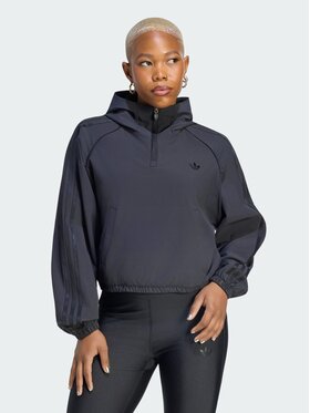 adidas adidas Bluza techniczna 168708 Czarny Loose Fit