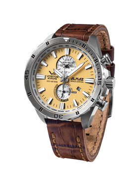 Vostok Europe Vostok Europe Zegarek YM8J-320A655 Brązowy