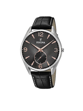 Festina Festina Zegarek Retro F6870/3 Czarny