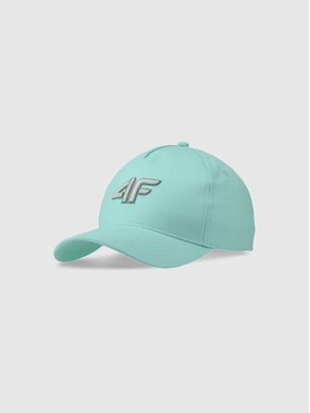 4F 4F Καπέλο Jockey 4FJWSS25ACABU388-47s Πράσινο