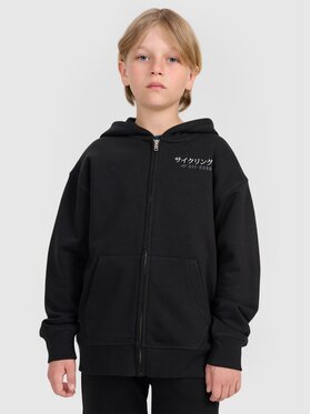 4F 4F Bluza 4FJRAW25TSWSM2346-20S Czarny Oversize