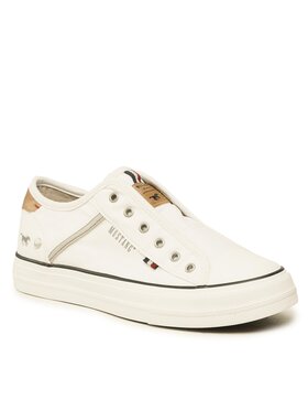 Mustang Mustang Sneakers aus Stoff 1272-402-1 Weiß