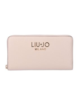 Liu Jo Sport Liu Jo Sport Portfel Portafoglio ziparound Beżowy