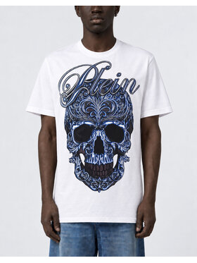 PHILIPP PLEIN PHILIPP PLEIN Tričko 31632 Biela Regular Fit