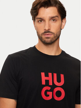 Hugo T-shirt Racing Bulls 50523839 Crna Regular Fit