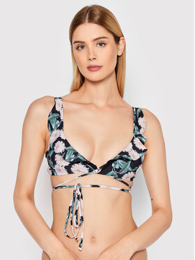 Malai Malai Bikini partea de sus Flowy Blackley Casanova T44133 Negru