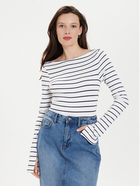 Gina Tricot Gina Tricot Majica 21470 Bijela Regular Fit