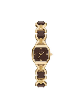 Fossil Fossil Zegarek Harlow  ES5497 Brązowy