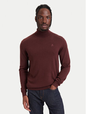 KARL LAGERFELD KARL LAGERFELD Golf 655058 564399 Bordowy Regular Fit