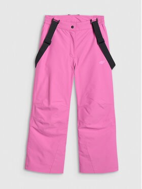 4F 4F Spodnie narciarskie BASIC SKI Różowy Regular Fit