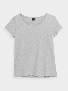 4F 4F T-Shirt NOS Szary jasny Regular Fit