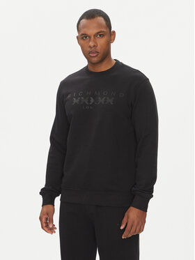 Richmond X Richmond X Μπλούζα Mateus UMP25005FE Μαύρο Regular Fit
