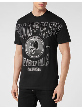 PHILIPP PLEIN PHILIPP PLEIN T-Shirt 3407 Czarny Regular Fit