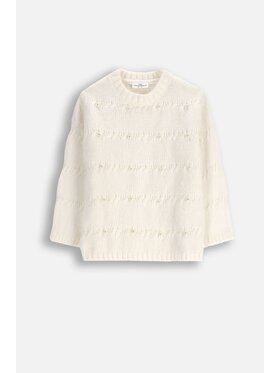 Coccodrillo Coccodrillo Sweter ZC5172102EPG-003 Écru Regular Fit