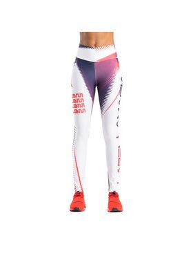 LaBellaMafia LaBellaMafia Legginsy GRAVITY STAMPED Biały Basic Fit