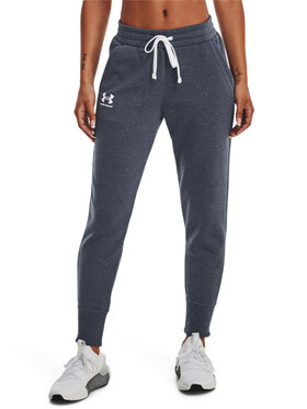 Under Armour Under Armour Spodnie dresowe Rival Fleece Joggers 1356416 Granatowy Regular Fit