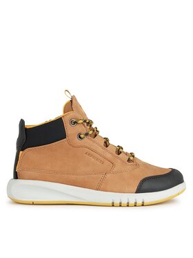Geox Geox Gležnjače J Aeranter Boy Abx J04CYA 0CL11 C6F2G S Smeđa