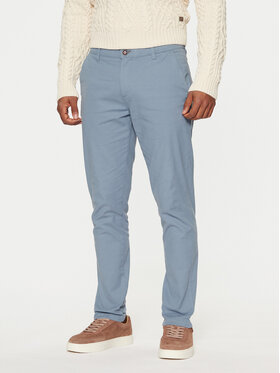 Jack&Jones Jack&Jones Chinosy Marco 12206198 Niebieski Slim Fit