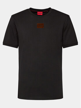Hugo Hugo T-shirt Diragolino_V 50501005 Noir Regular Fit